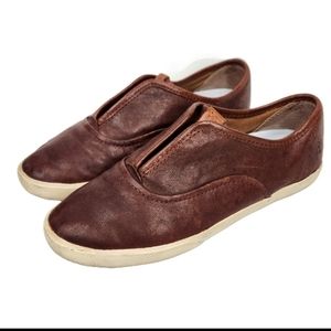 Frye Women's Brown Slip-On Shoes